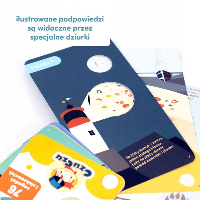 Zagadki z dziurką CzuCzu dla dzieci 5+ Tytuł Zagadki z dziurką 5+