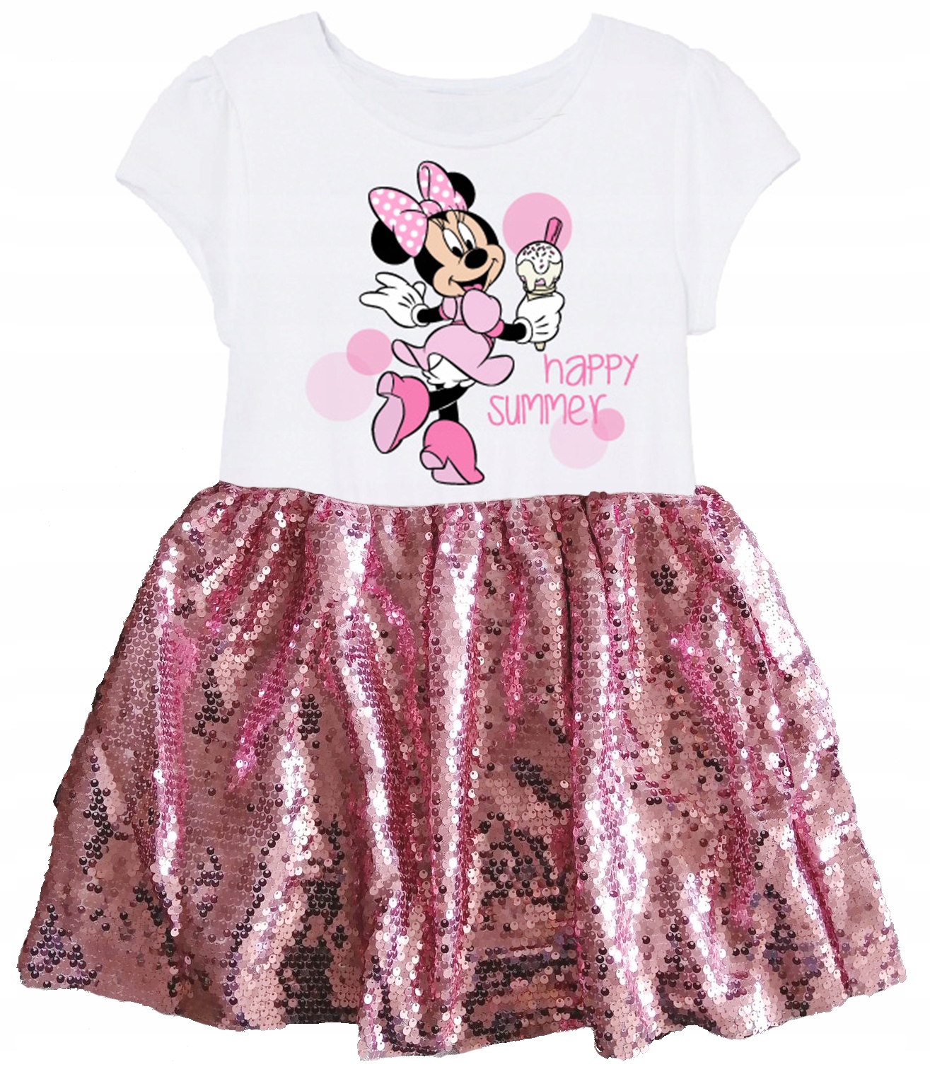 

Sukienka Myszka Minnie /cekiny rozm. 122