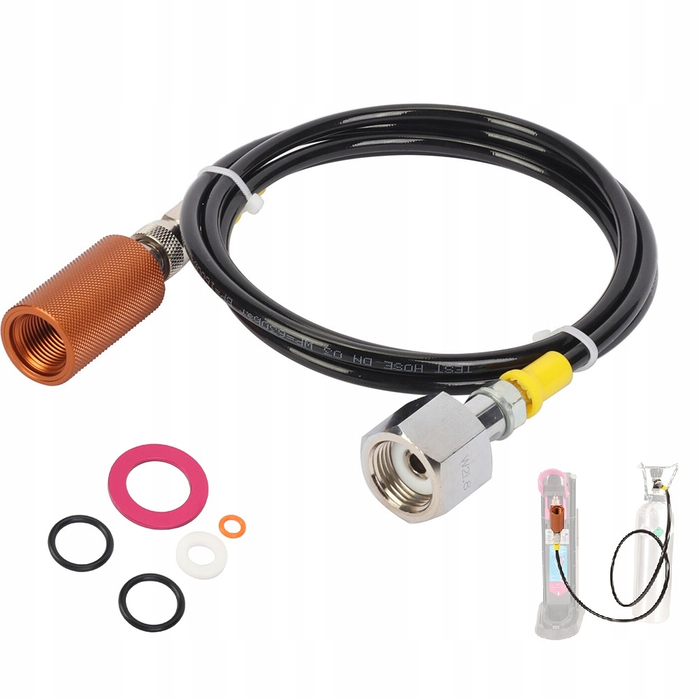

Przetoczka Do Sodastream Duo Quick Connect Wąż 1.5