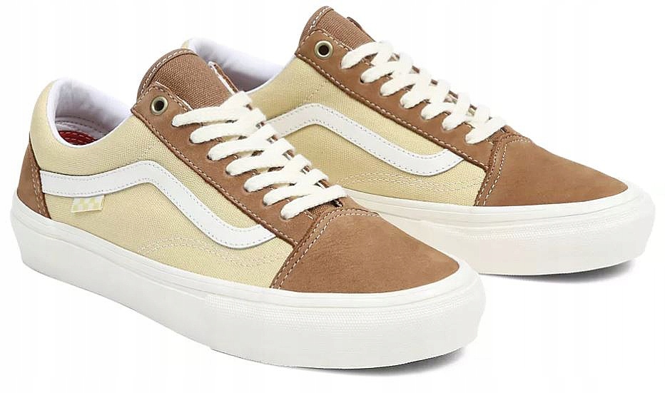Vans Skate Old Skool Nubuk/Plátno Hnědá R37