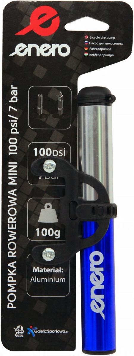 

Enero Pompka Rowerowa z wężykiem 7 bar 100 psi