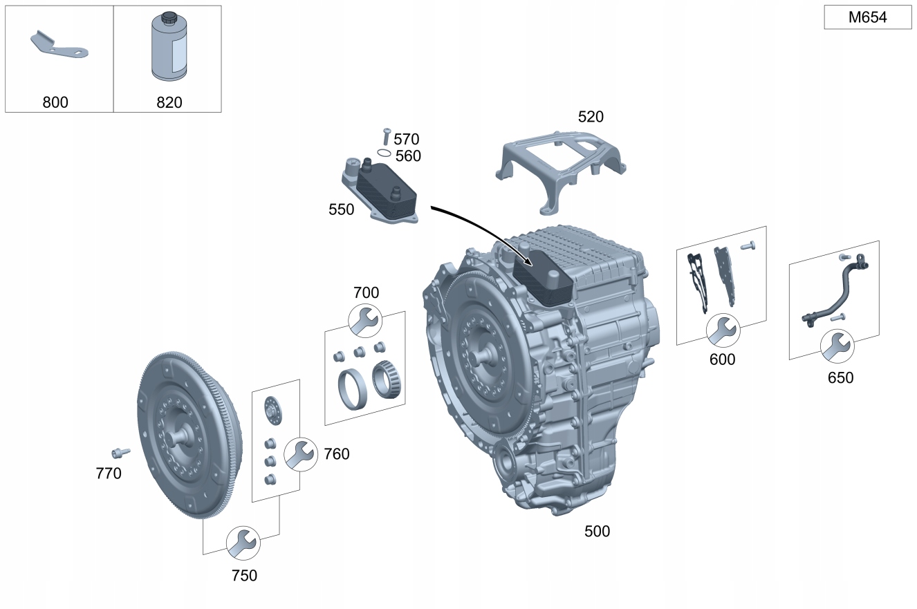 A9102720000 - OE масляний шланг коробки Mercedes Sprinter