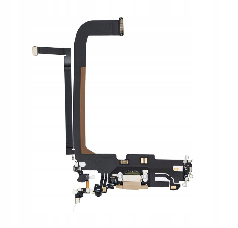 ZŁĄCZE DOCK Taśma Mikrofony Lightning Apple iPhone 13 Pro Max Gold