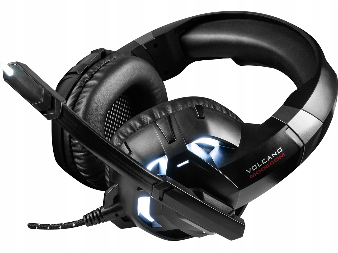 SŁUCHAWKI GAMINGOWE Z MIKROFONEM NA PAŁĄKU - MODECOM VOLCANO MC-849 SHIELD2 Rodzaj słuchawek nauszne