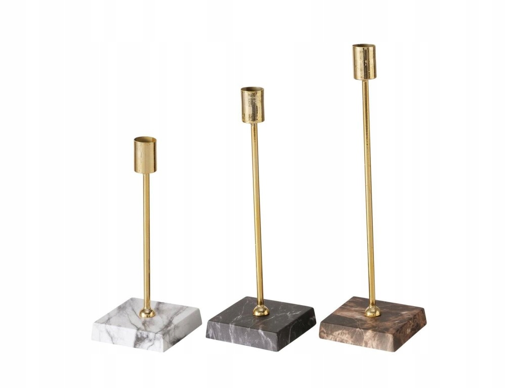 Sada svícnů na jednu svíčku Largo