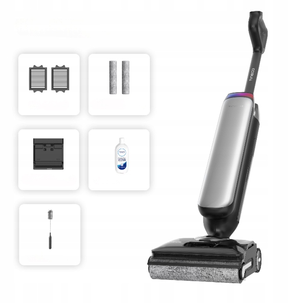 Odkurzacz pionowy Tineco Floor One S9 Artist Premium srebrny/szary