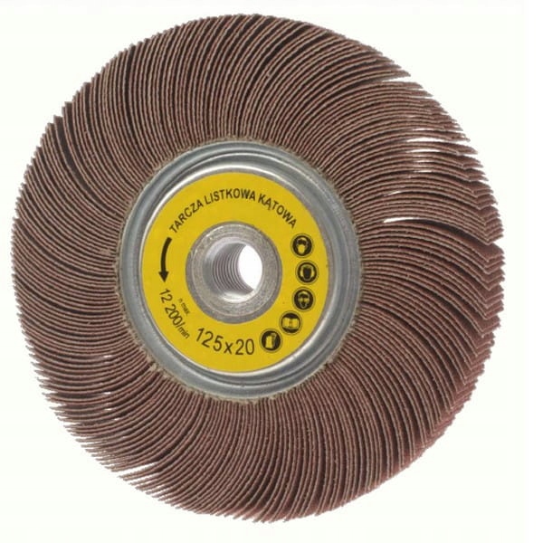 

Ściernica Listkowa Kątowa 125x20 M14 P 60