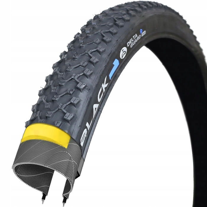 Black 29x2,00 opona 60TPI antyprzebicie 28x2,0 terenowa lekka 50-622