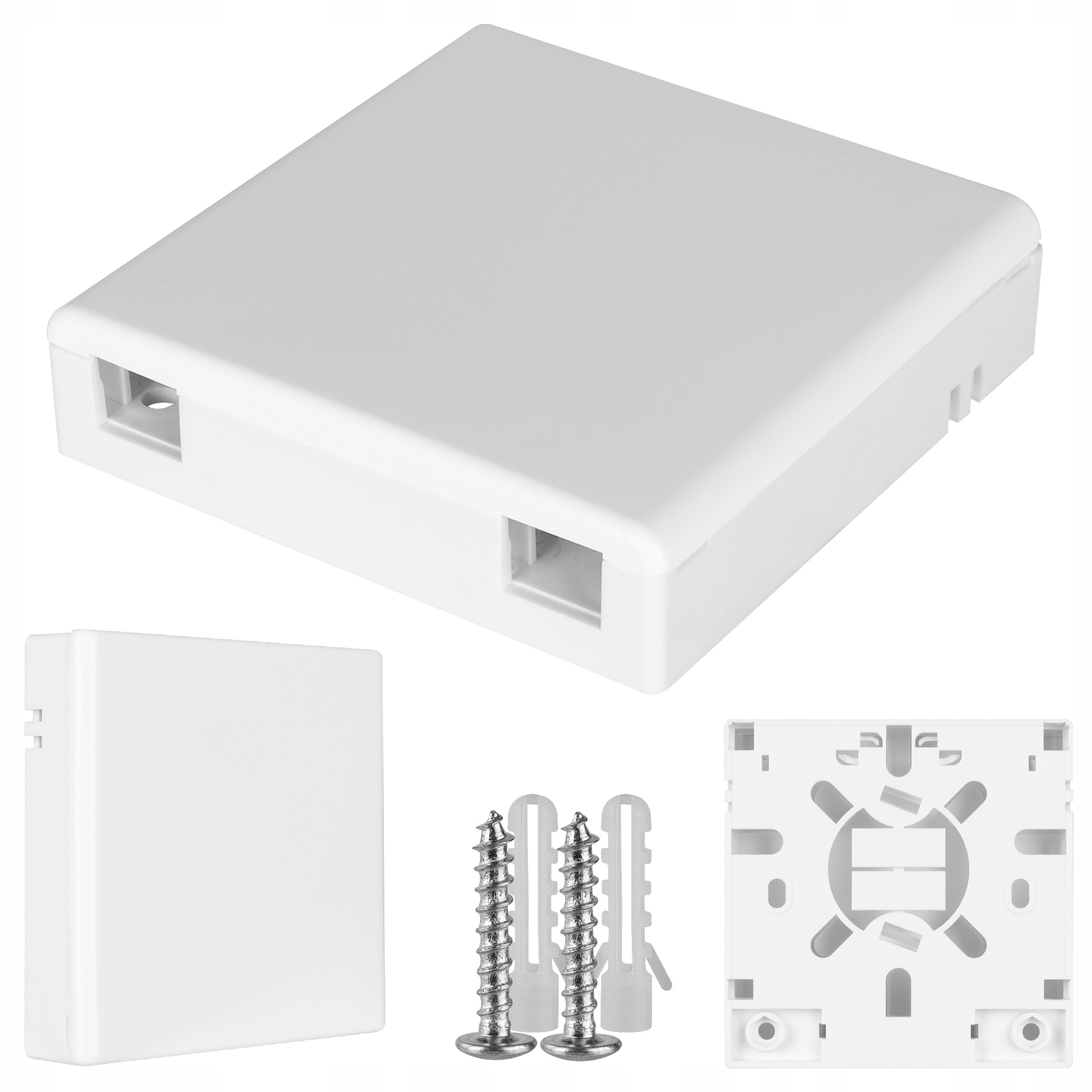 

Gniazdo natynkowe światłowodowe adapter 2x Sc Ftth