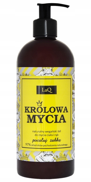 

LaQ Żel do mycia ciała i rąk Królowa Mycia 400 ml