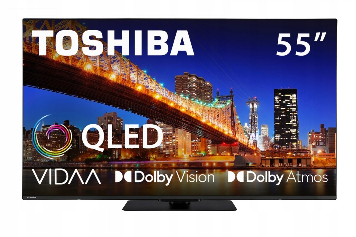 Toshiba Telewizor Qled 55 cali 55QV3F63DG