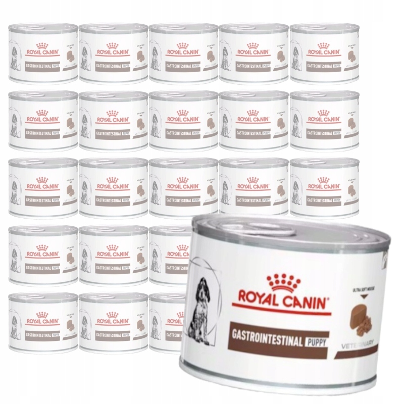 Levně Royal Canin Veterinary Gastrointestinal Puppy 24x195g Vlhké Krmivo pro štěňata