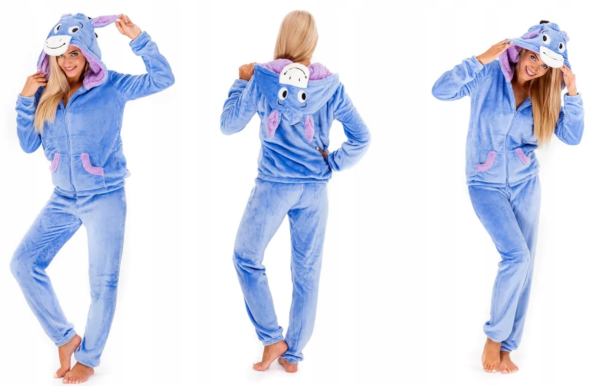 DRES / PIŻAMA Z KAPTUREM - OWIECZKA, OSIOLEK INNE