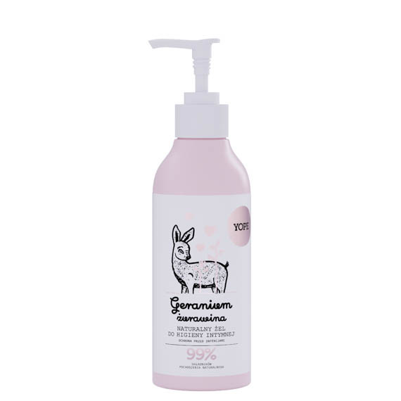 

Yope Żel do higieny intymnej Geranium i Żurawina