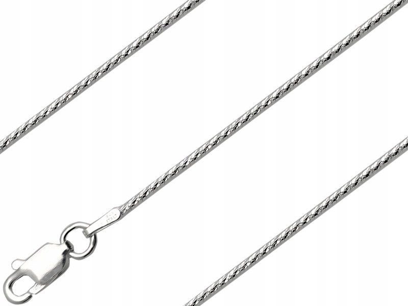 

Łańcuszek Żmijka Diamentowana 50CM 1,2MM PR.925