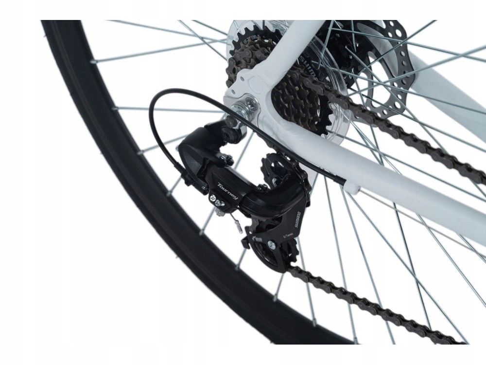 Rower szosowy KS Cycling FWD Adore rama 22 cale koło 28 " biały Rozmiar ramy 22 cale