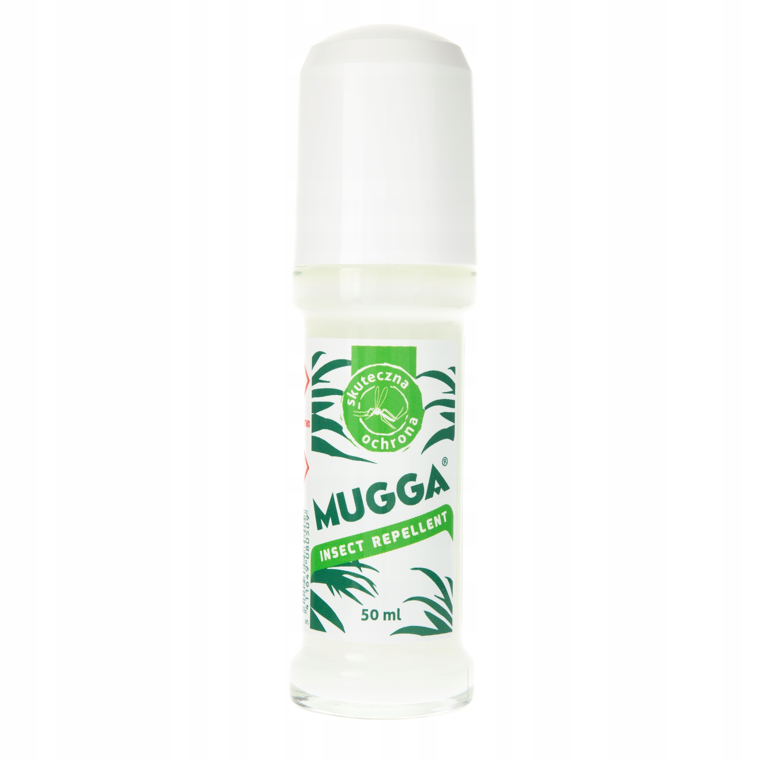 Kulka Środek na Komary Meszki Muchy Kleszcze Mugga Roll-On 20% Deet 50 ml