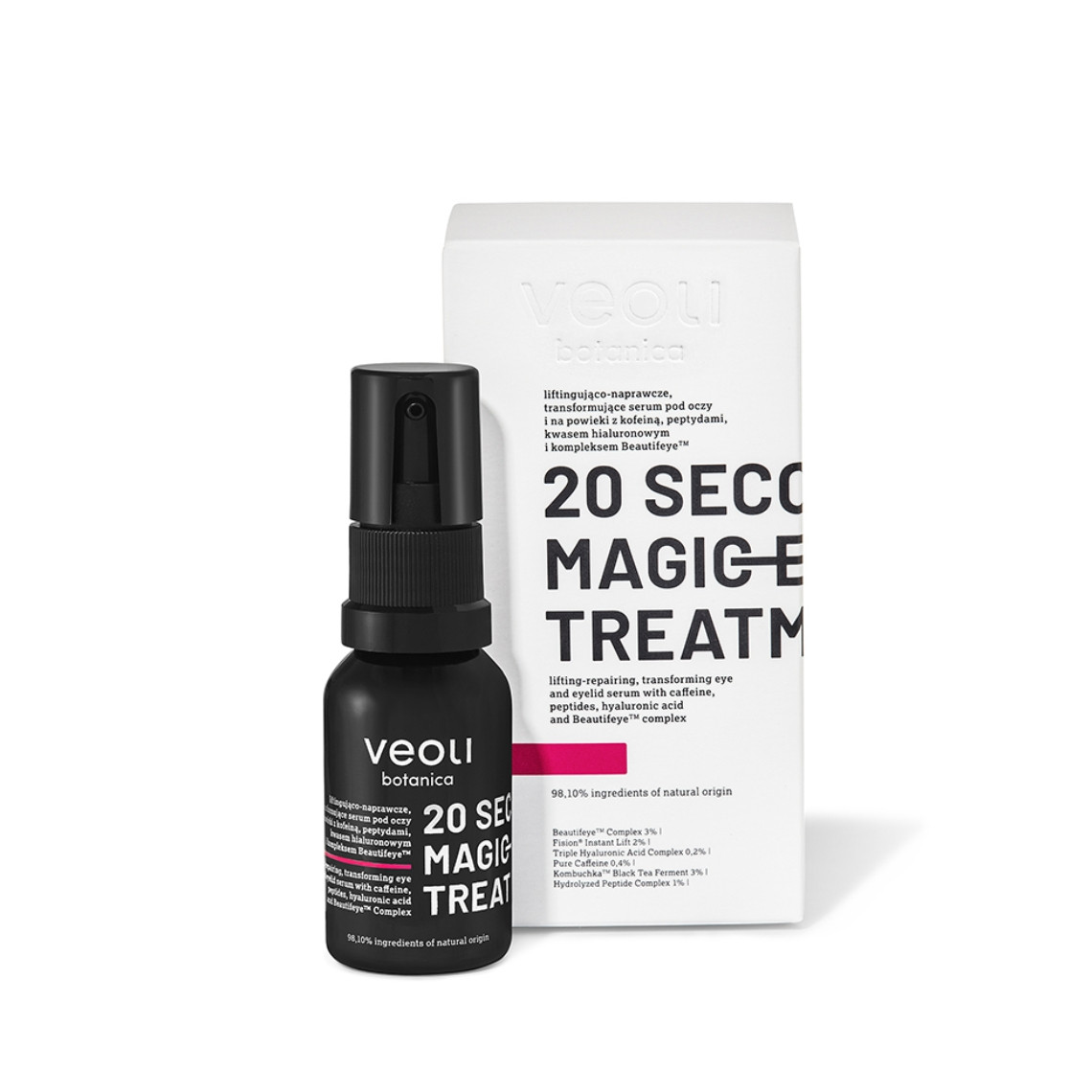 Veoli Botanica, 20 SECONDS MAGIC EYE TREATMENT, Li