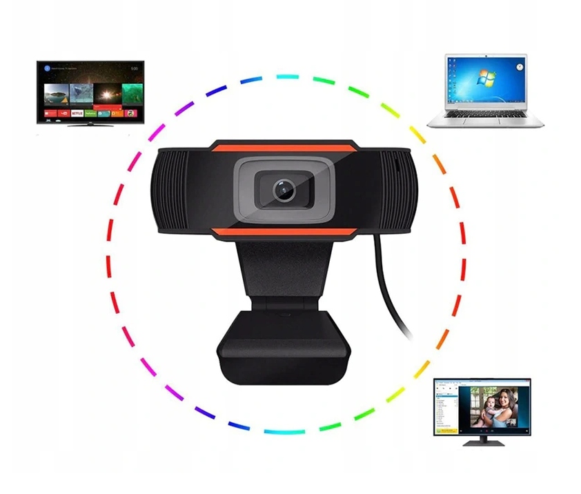 Kamerka Kamera INTERNETOWA FULL HD 1080P MIKROFON Model PC001