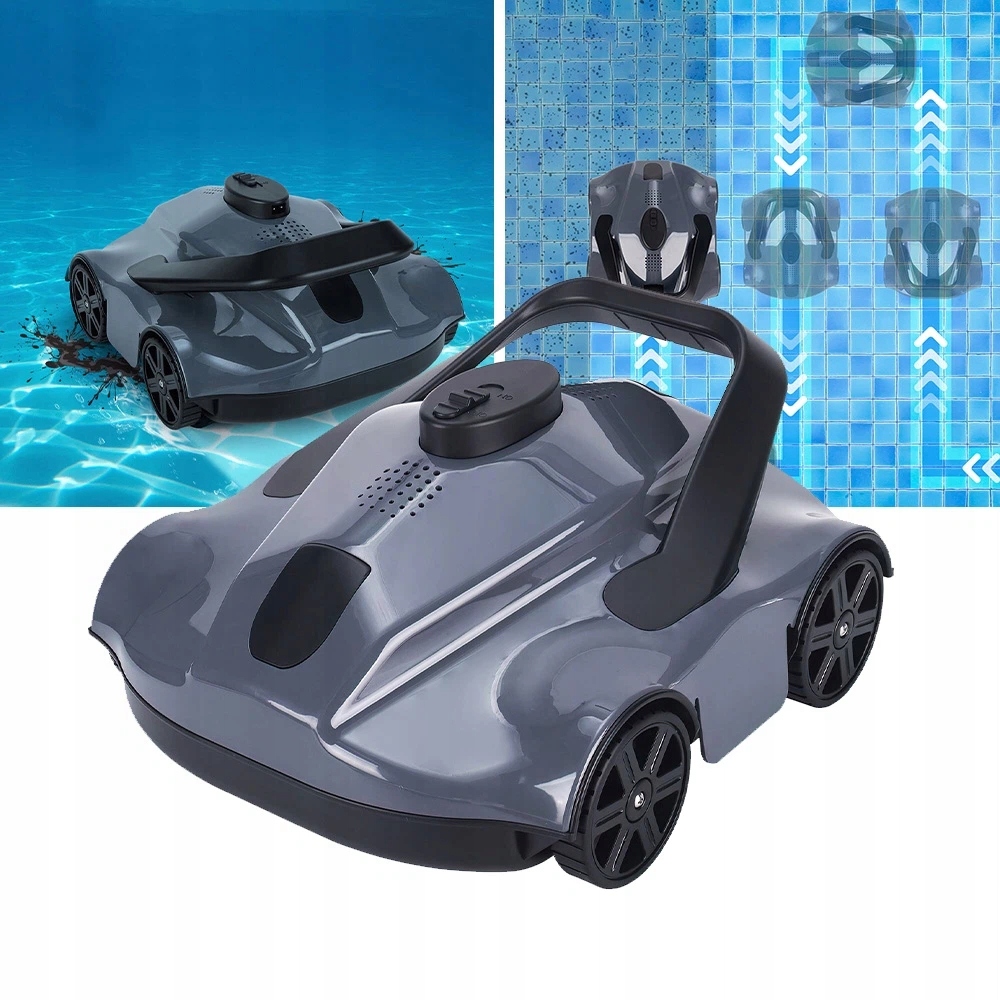 Bazénový Vysavač Automatický, Efektivní Čištění Sbírá Řasy A Písek