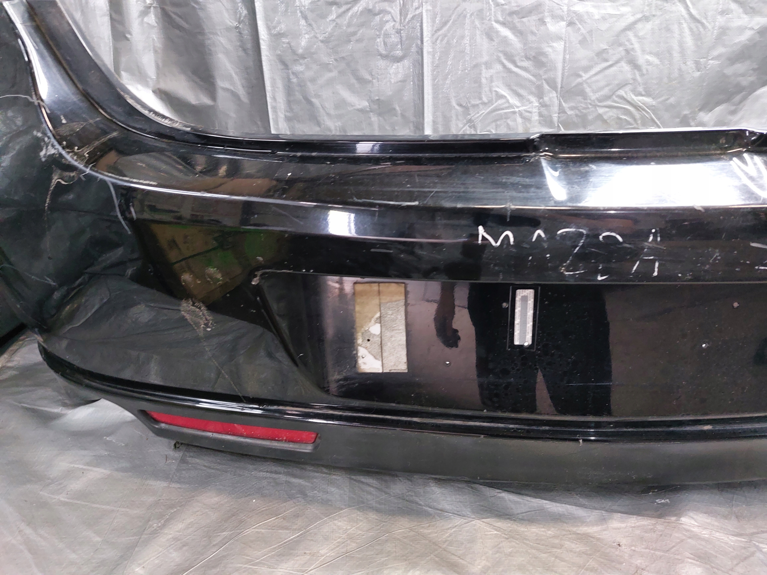 bumper rear MAZDA 6 II sedan
