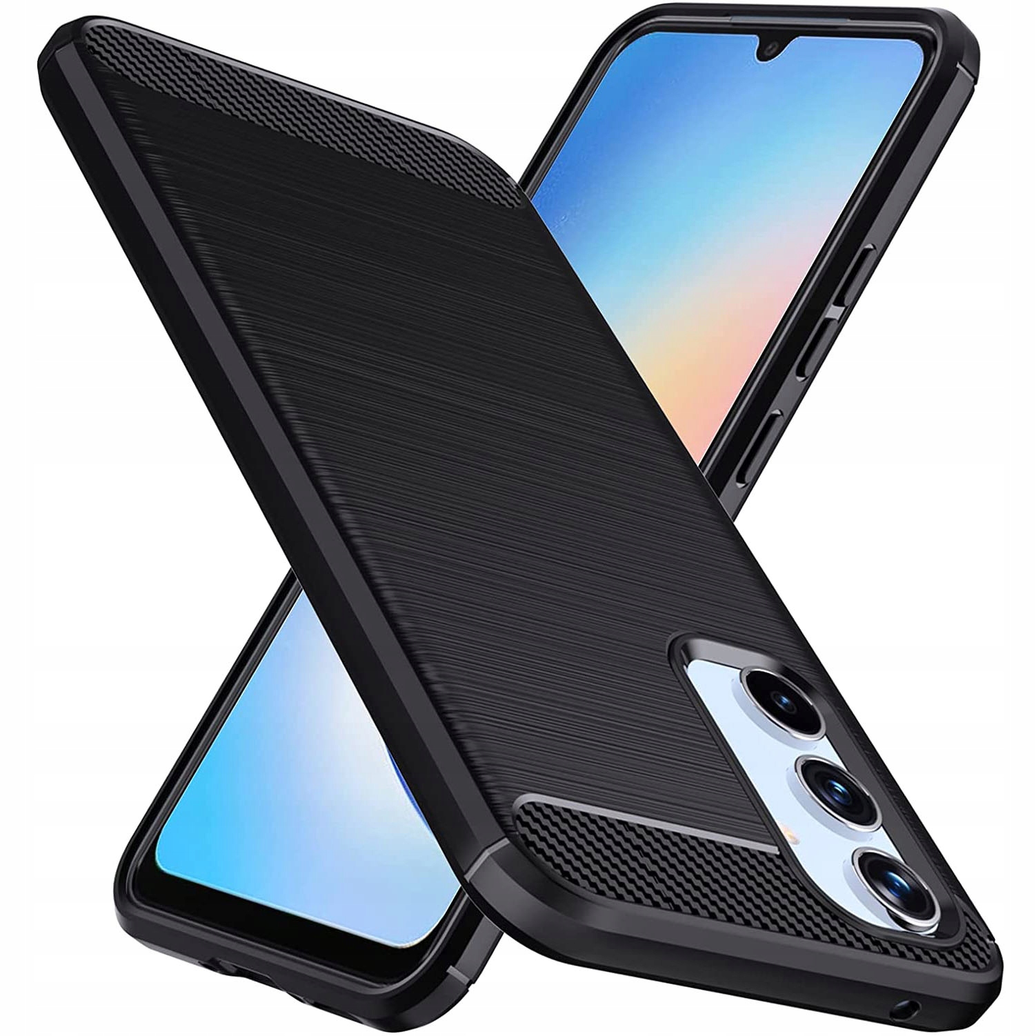 

Etui do Samsung Galaxy A34 5G Karbon Case Szkło