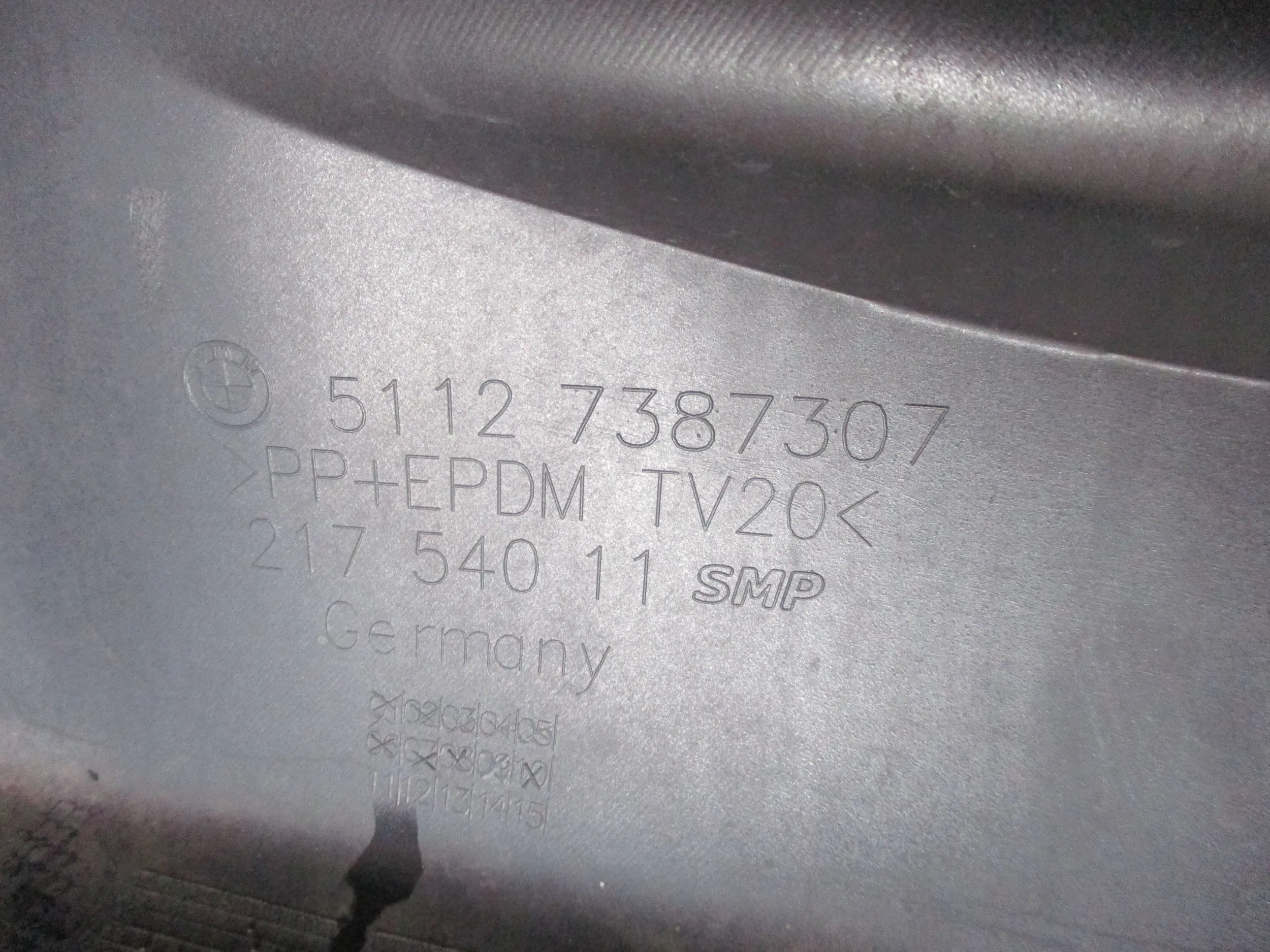 bumper rear BMW 5 G31 KOMBI