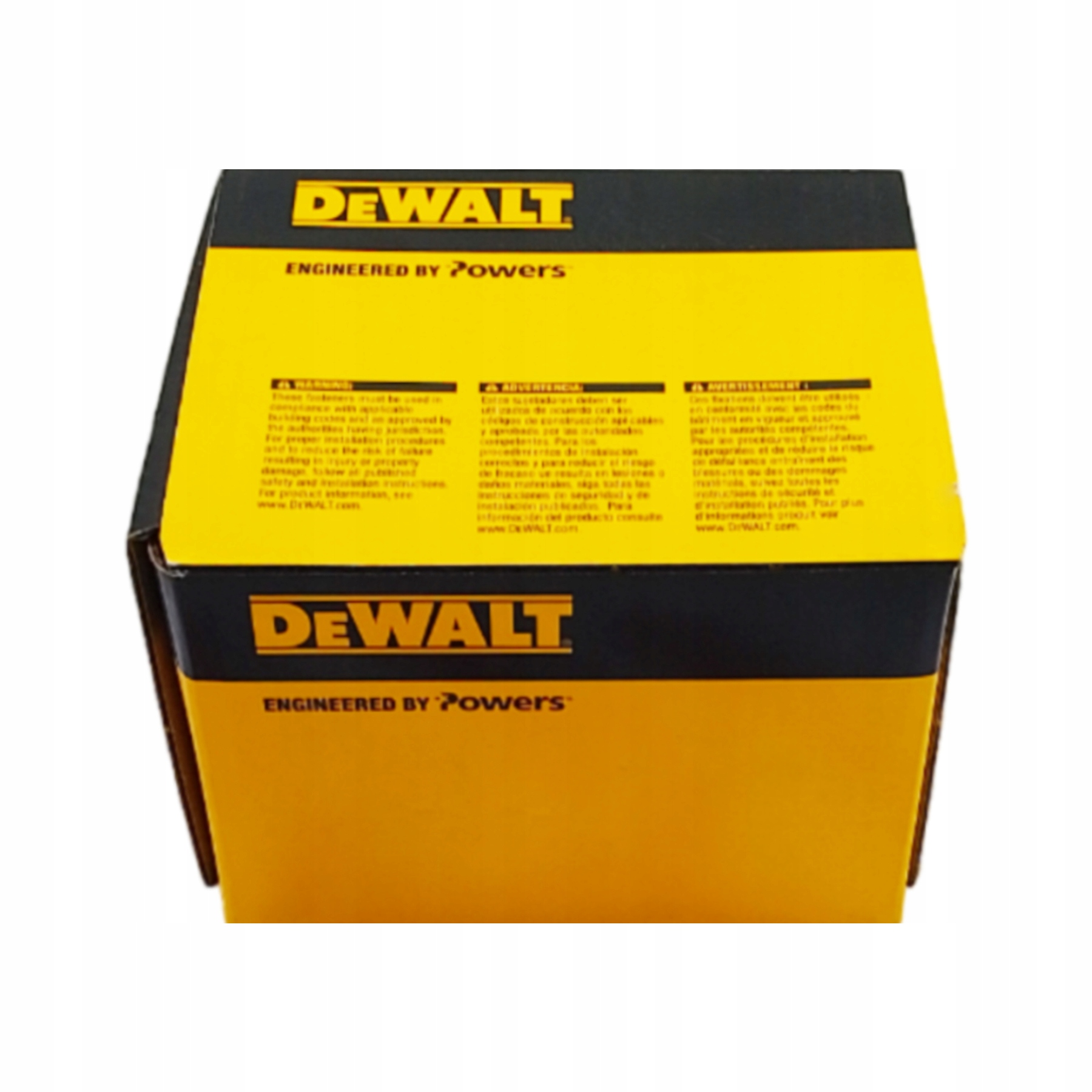 DEWALT Gwoździe do betonu 2,6x25mm 1005 szt Do gwoździarki DCN890 Maksymalna długość gwoździ/zszywek 25 mm