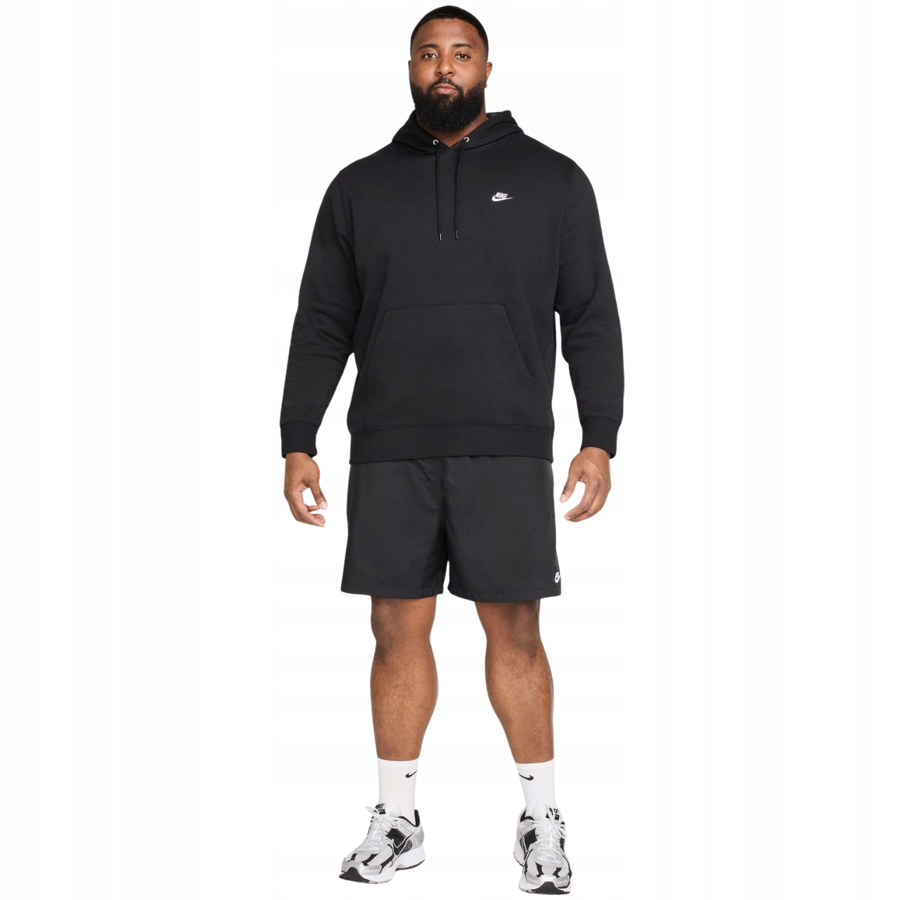 Pánská mikina Nike Club Bb černá FN3859 010 2XL