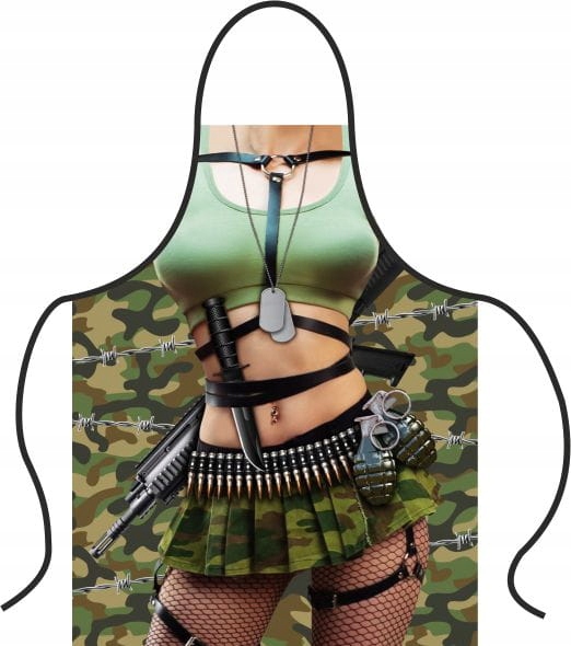 

Fartuch Wojskowej, na Walentynki