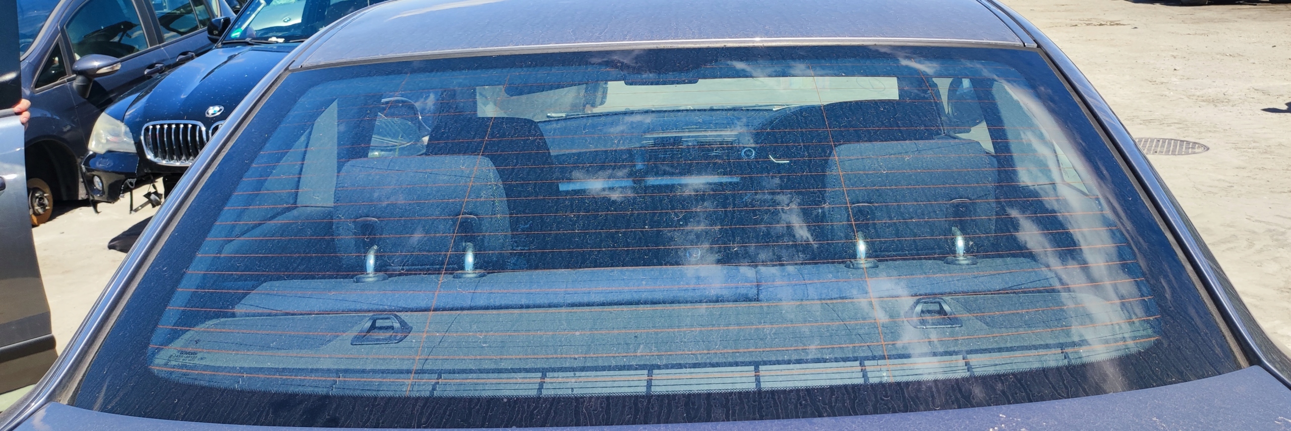 BMW 1 E82 07- СТЕКЛО ЗАД. ЗАДНЯЯ