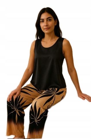 Hamana Dlouhé Pyžamové Kalhoty Palmira XL/42