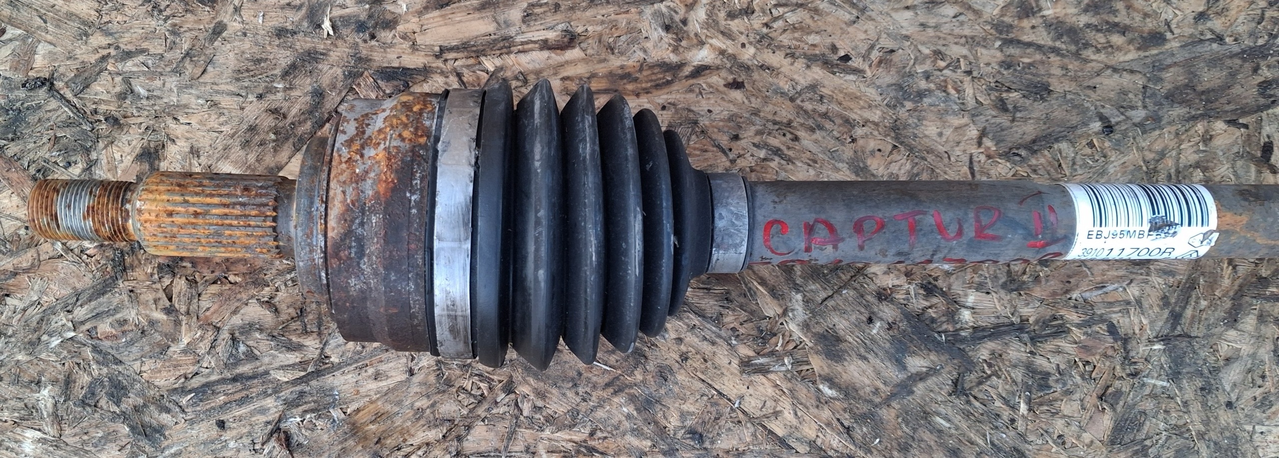 semi-axis left front RENAULT CAPTUR II 1.0TCE 391011700R