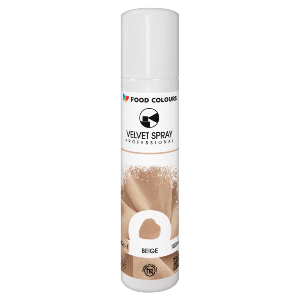 Food Colours Velvet Spray Beige 100ml