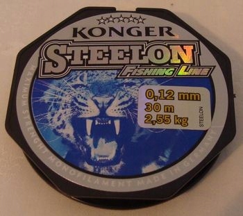Przyponowa Konger Steelon 0,12MM 30M