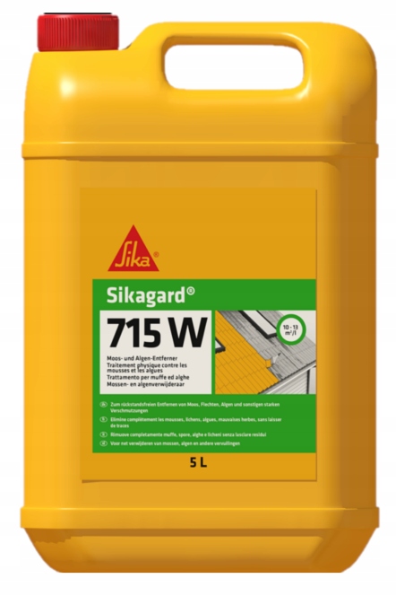 Sika Sikagard 715W preparat do usuwania mchu i glonów 5l