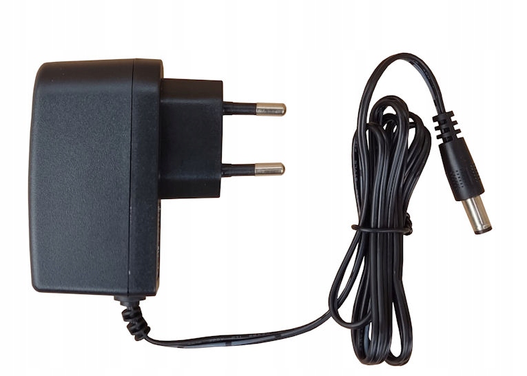 UNIWERSALNY ZASILACZ DO FOTOPUŁAPKI FOTOPUŁAPEK 6V DC 1A 6 V Model ZASILACZ 6V DC 1A ESPE-0606+ADAPTERY