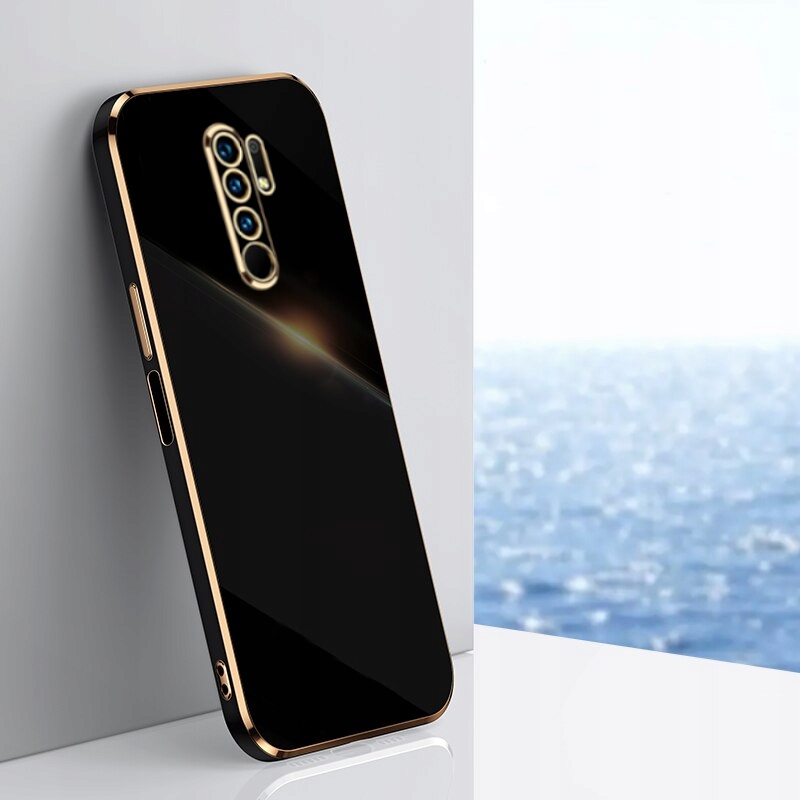 ETUI GLAMOUR DO XIAOMI REDMI 9 SILIKON + SZKŁO Dedykowany model Redmi 9