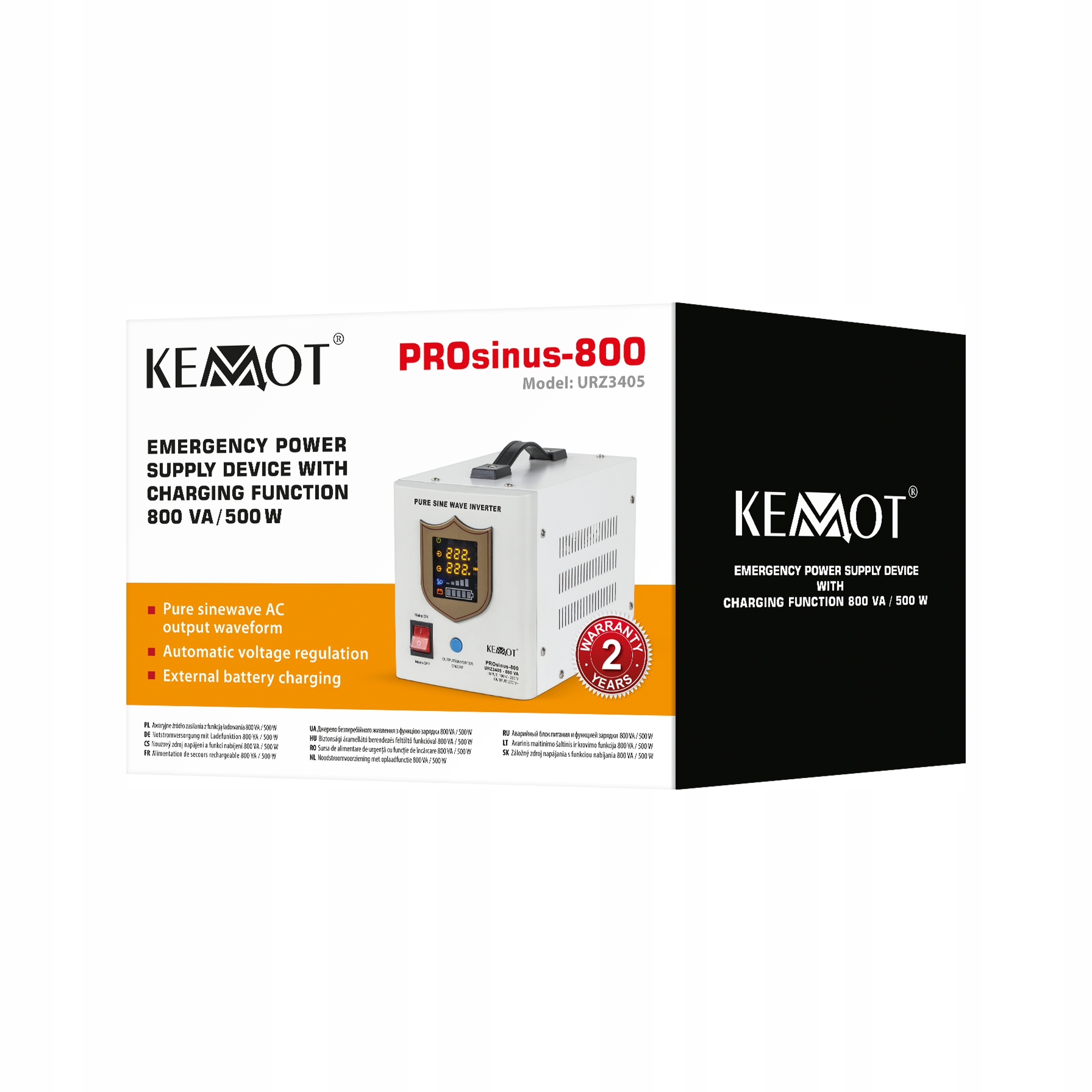KEMOT безперебійний ДБЖ PROsinus-800 виробник Kemot