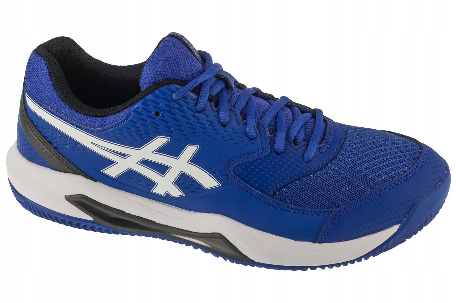 Asics Gel-dedicate 8 Clay [42,5] Tenisové boty pro muže Síťovina Tmavě modrá