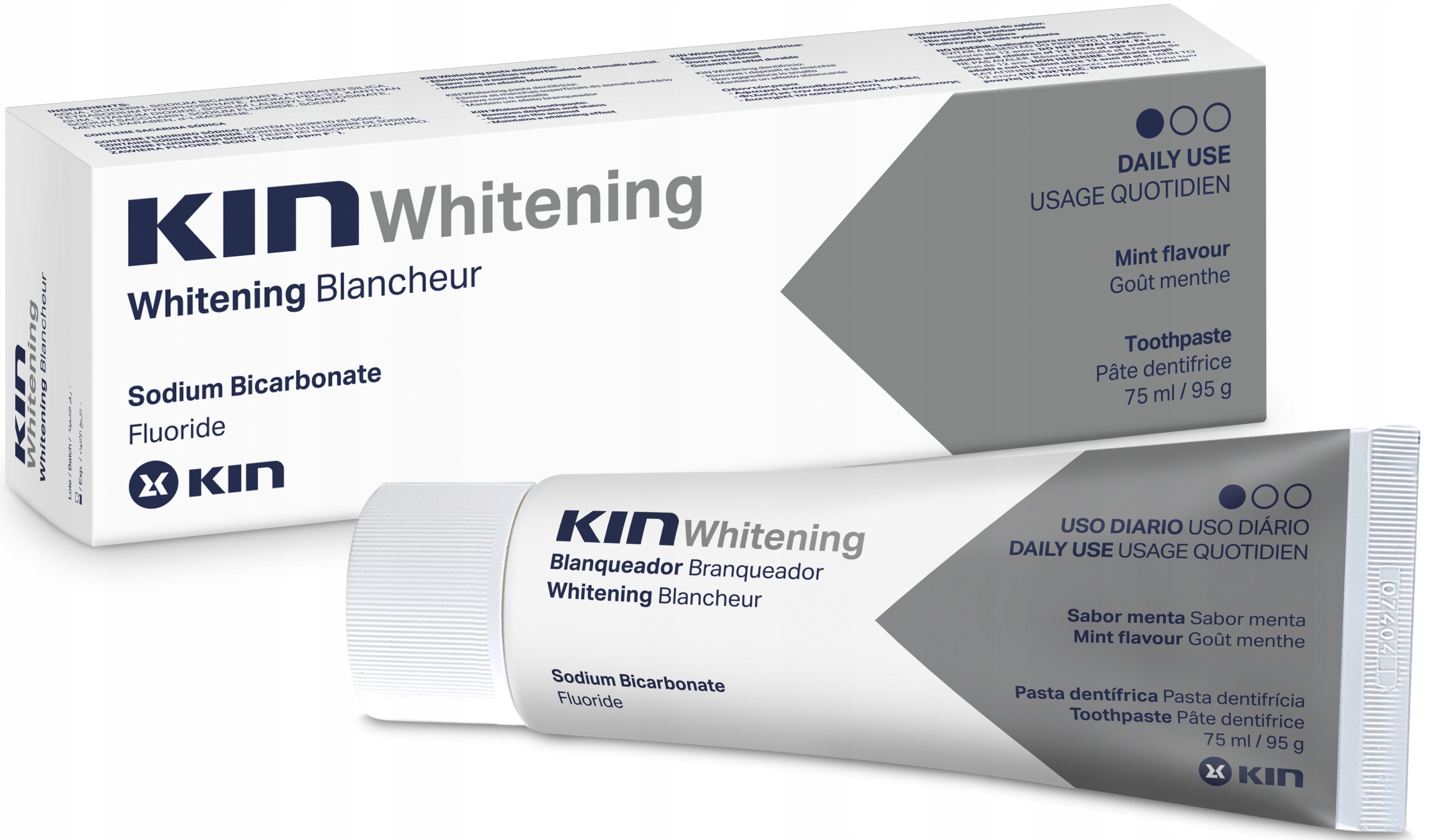 

Kin Whitening Pasta Wybielająca 75ml Miętowa