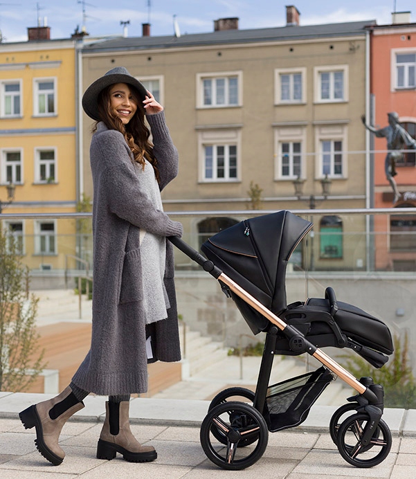 BEBETTO wózek spacerowy NICO ESTILO PRO 03 Toffee Model PRO/03