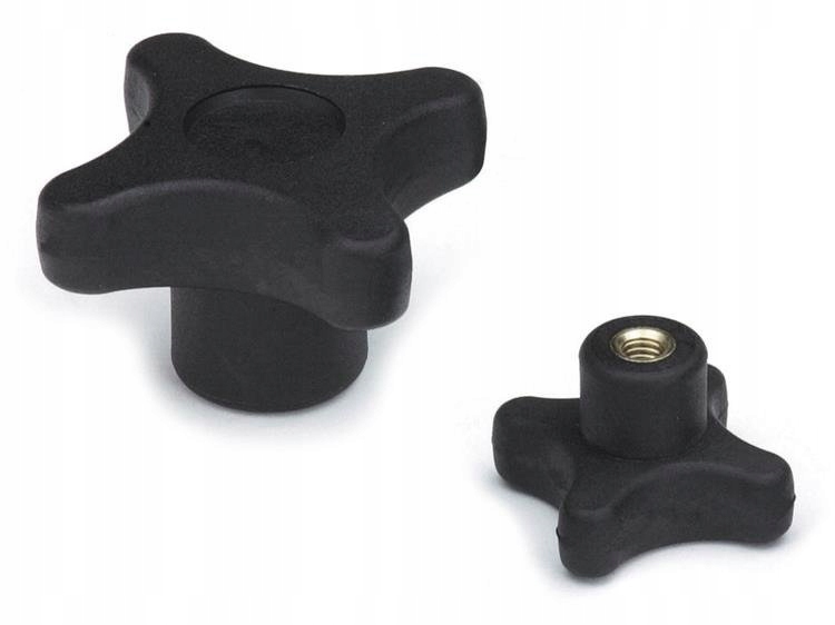 

Pokrętło Krzyżowe Gwint Drobnozwojny M10x1 50mm