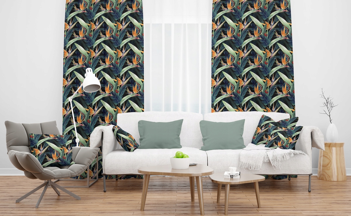 ZASŁONY ZASŁONA NA TAŚMIE ŻABKI 140x250 +GRATIS!! Kolor wielokolorowy