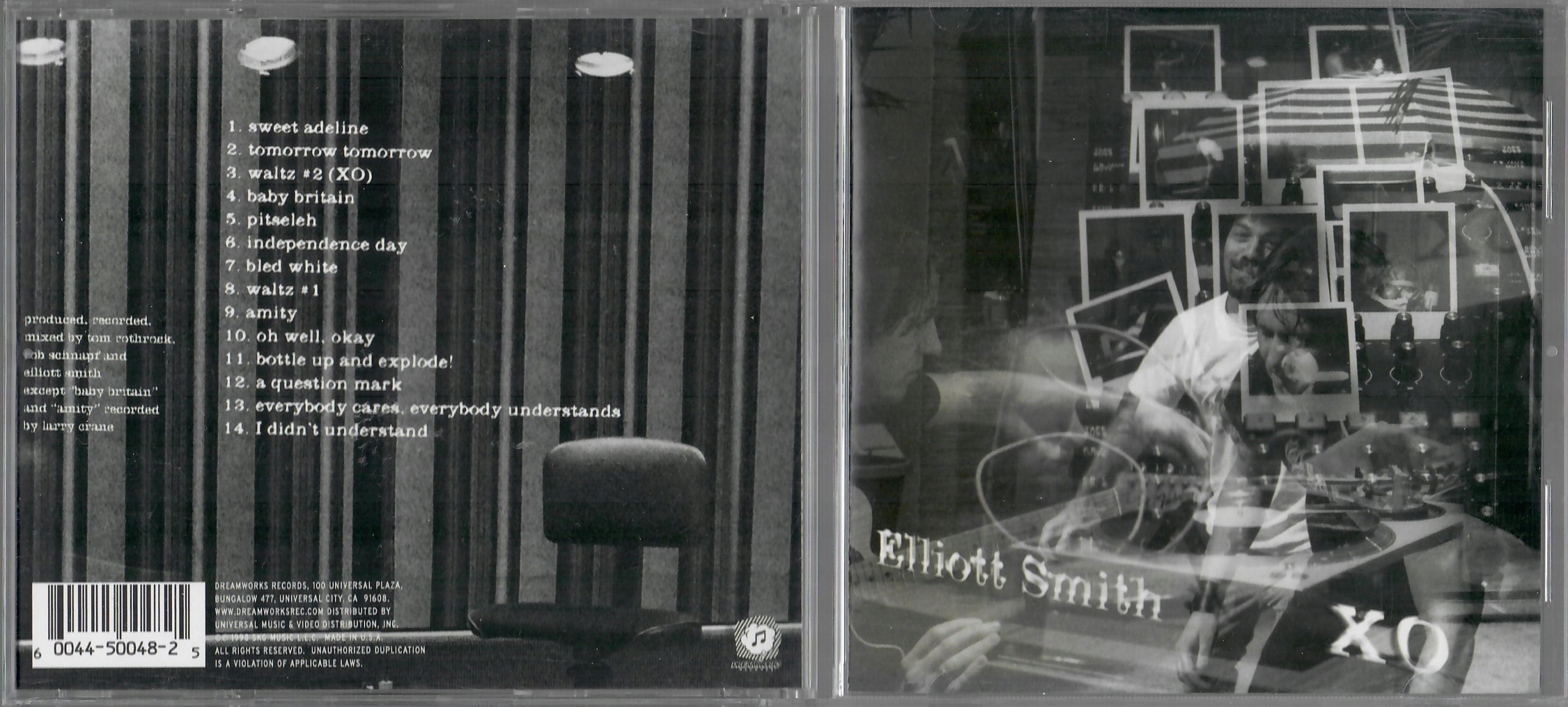 LP Elliott Smith『XO』USオリジナル LP Elliott Smith『XO』USオリジナル