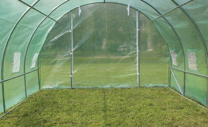 FOLIA NA TUNEL 2,5x5 FOLIA DO OGRÓD FOLIA ZAPASOWA ZAMIENNA BEZ STELAŻU Kolor zielony