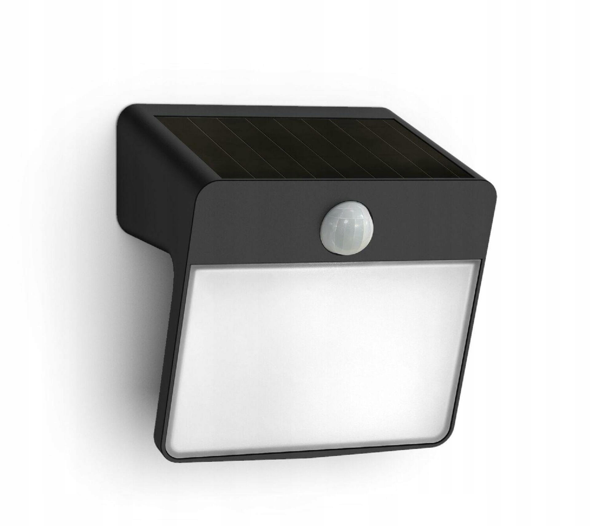 Philips Yarixa solární venkovní Led svítidlo s čidlem, 250lm, IP44, černé