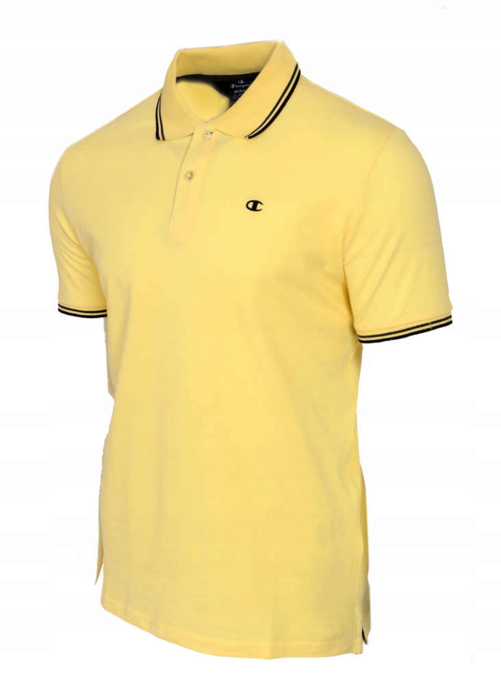 Champion Koszulka Męska Polo 217496 Żółta XL