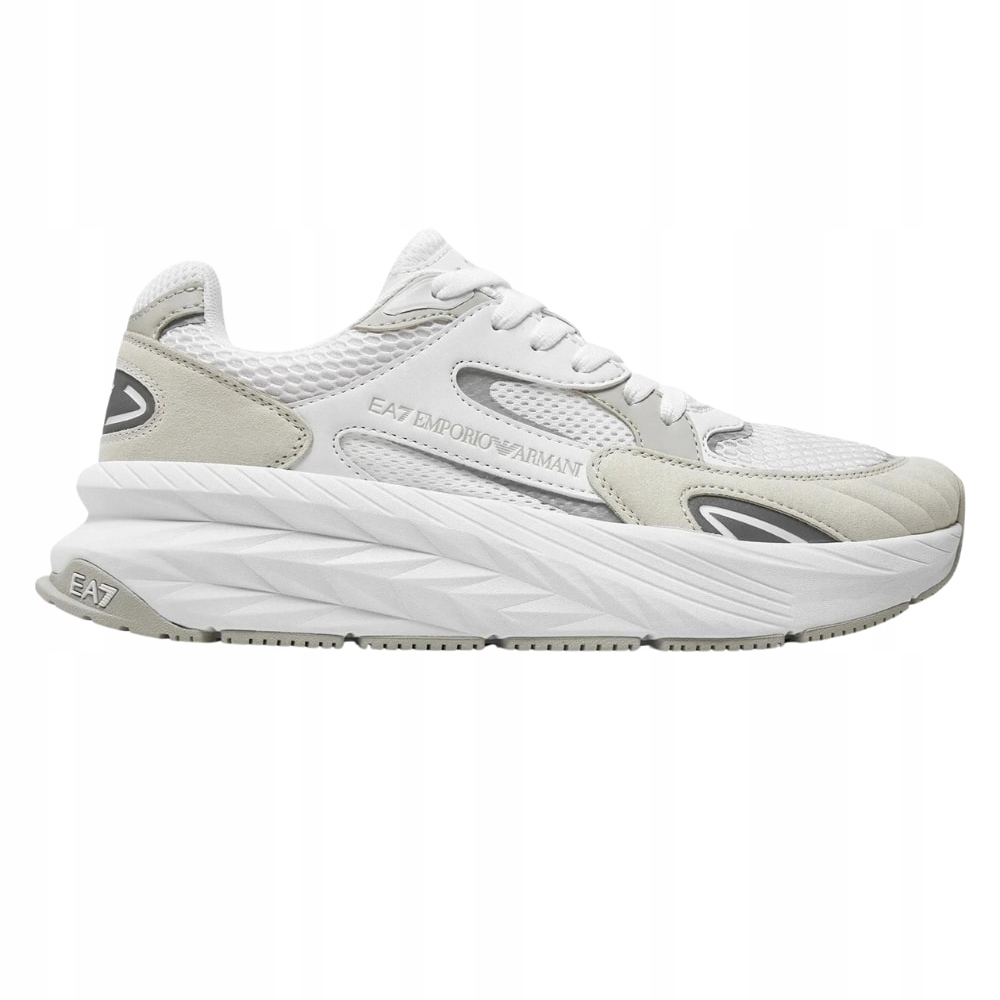 EA7 Bílé tenisky 44 2/3