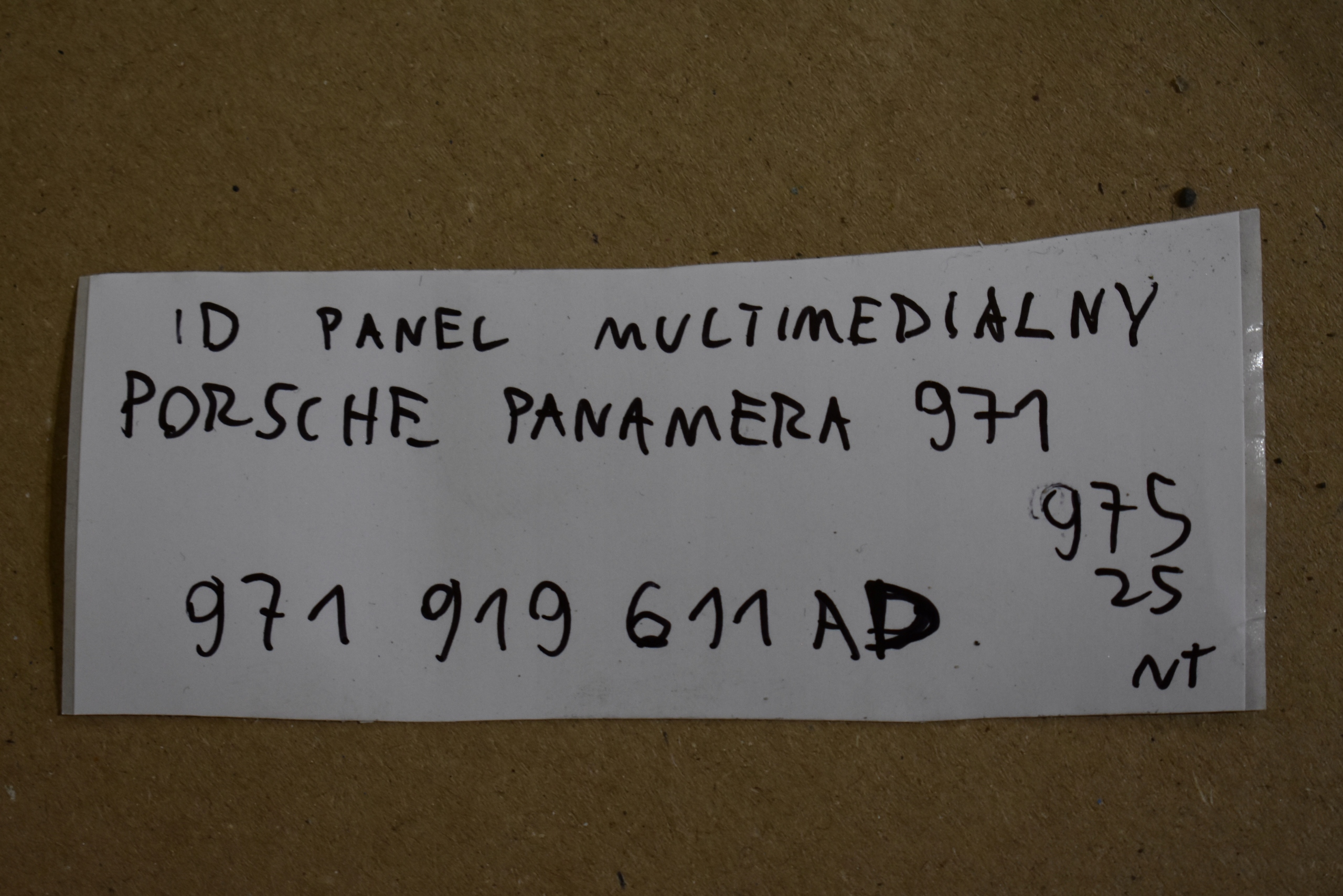 perfect condition PANEL MULTIMEDIALNY PORSCHE PANAMERA 971 1 9